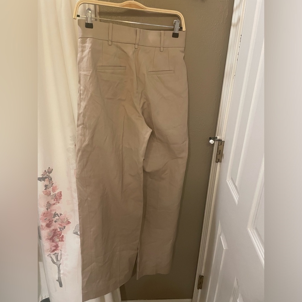 VICTORIA BECKHAM X MANGO collection Pleat straight trousers Size 4 NWT - Picture 4 of 7